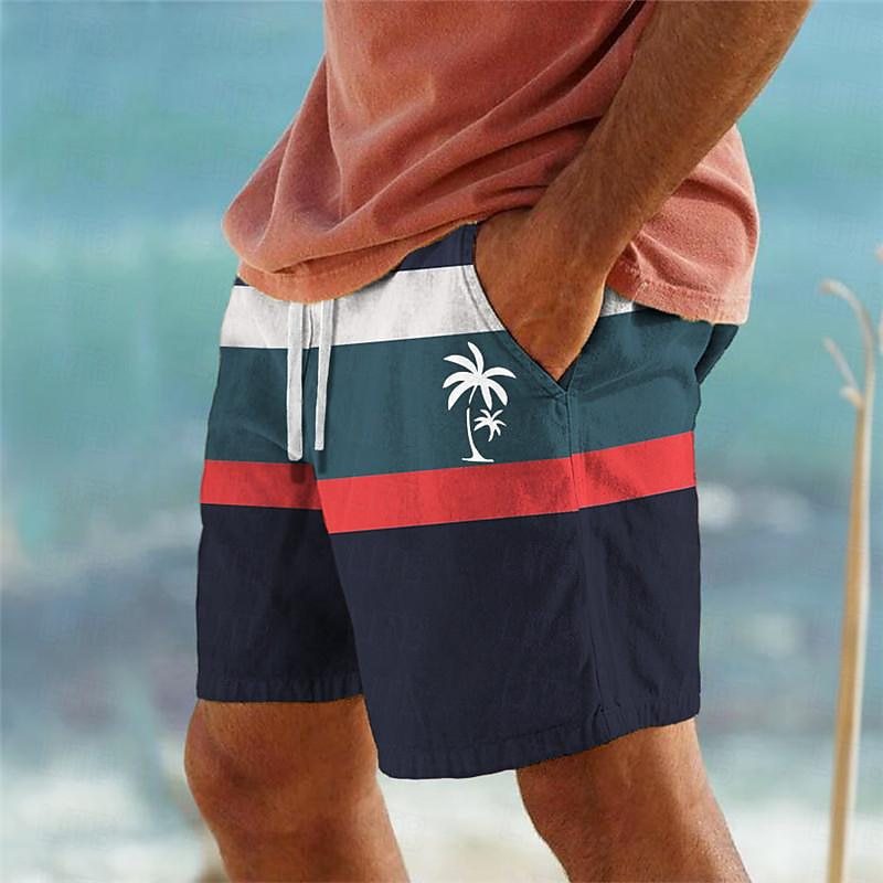 šļøšćCumpÄraČi 1, primiČi 1 gratuitš„ććS-6XLćšPantaloni mari de plajÄ pentru bÄrbaČi, pantaloni scurČi casual cu imprimare 3D